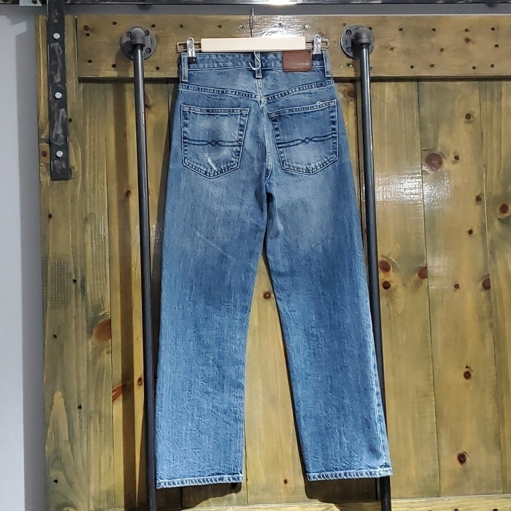 RARE LUCKY BRAND LUCKY PINS JEANS WOMENS SIZE 00 BUTTONS DOWN FRONT HIGH WAIST - Picture 6 of 7
